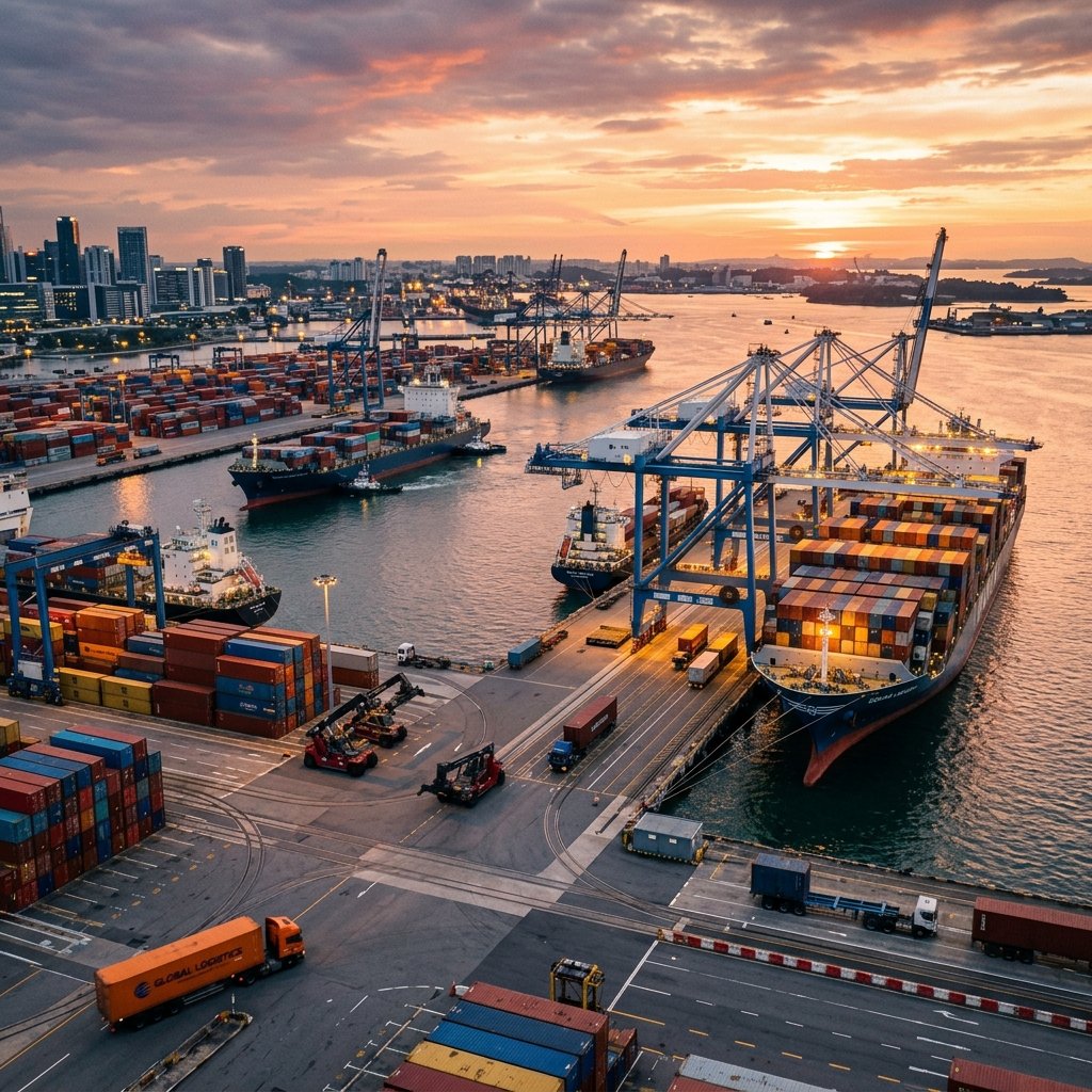 InterGlobe container port operations